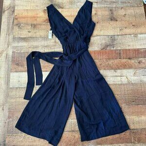 Aritzia Babaton indigo blue maximillion jumpsuit women's small
